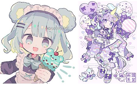 [画师推荐][叶望かなと(kanato_345)]Pixiv+Bluesky+推特图片包[843P] - 森语小屋