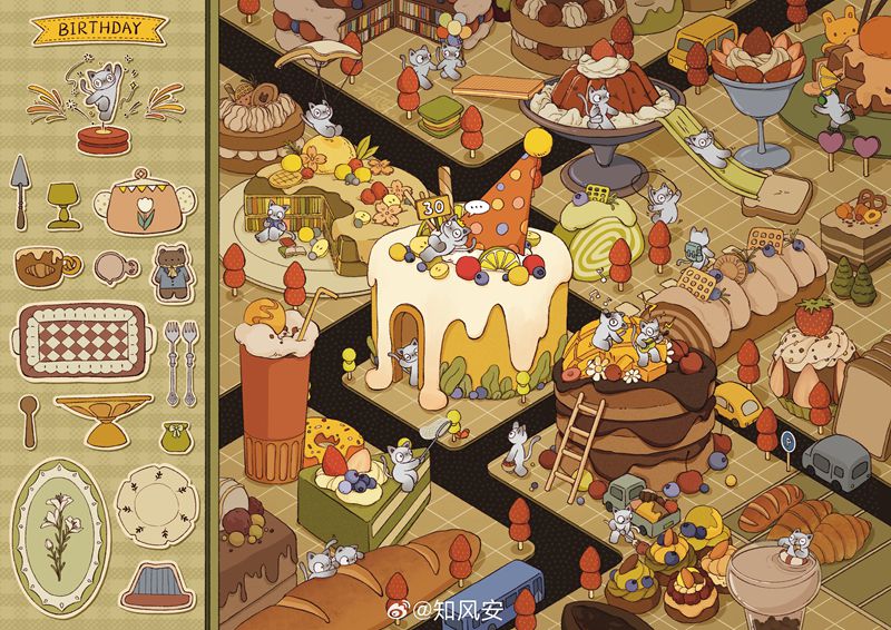 图片[4] - [画师推荐][知风安(zhifengan)]散图图片包[211P] - 森语小屋