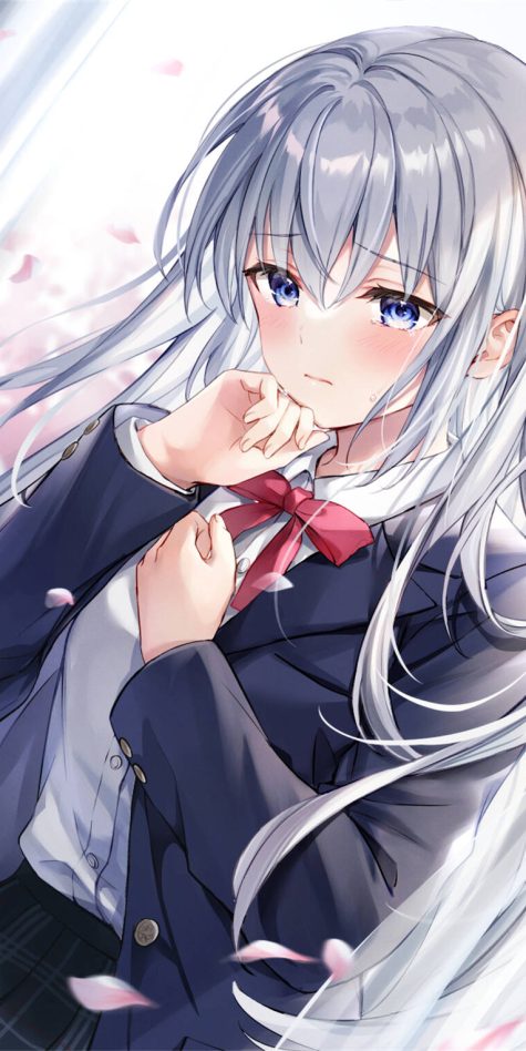 白色连衣裙和JK少女喜欢哪个? 画师ひげ猫的插画作品