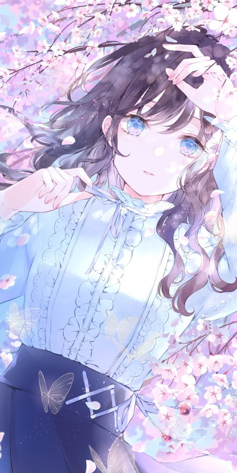 透明感的女孩子!日本画师水原夕希的插画作品