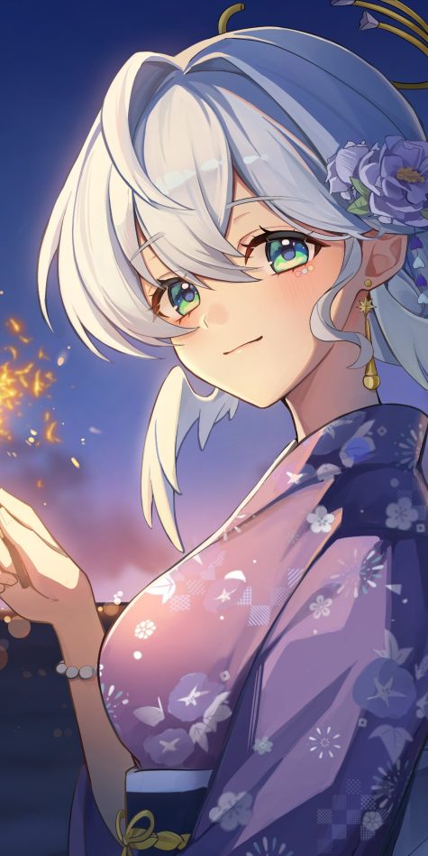 光芒下的少女们!韩国画师UWON的插画作品