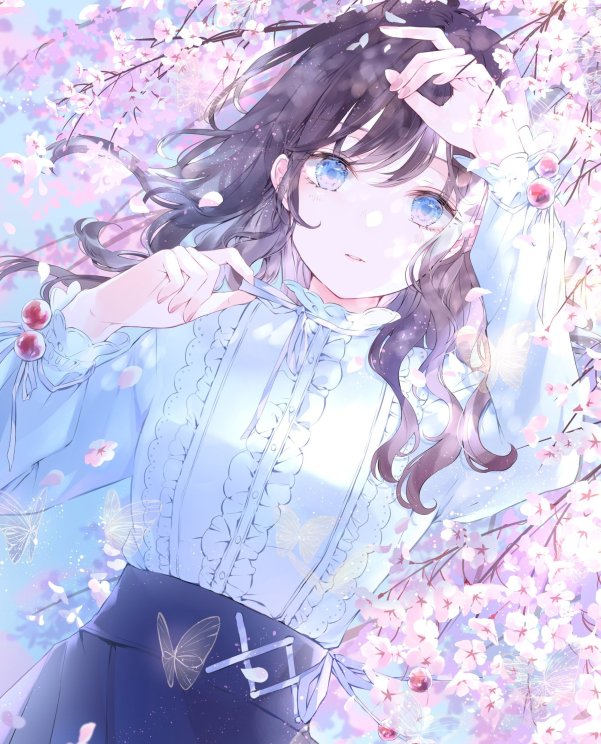 透明感的女孩子!日本画师水原夕希的插画作品