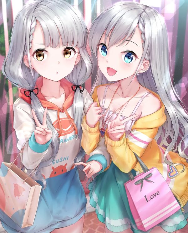 百合美图安利,谁能拒绝两个女孩子贴贴(百合)美图呢?