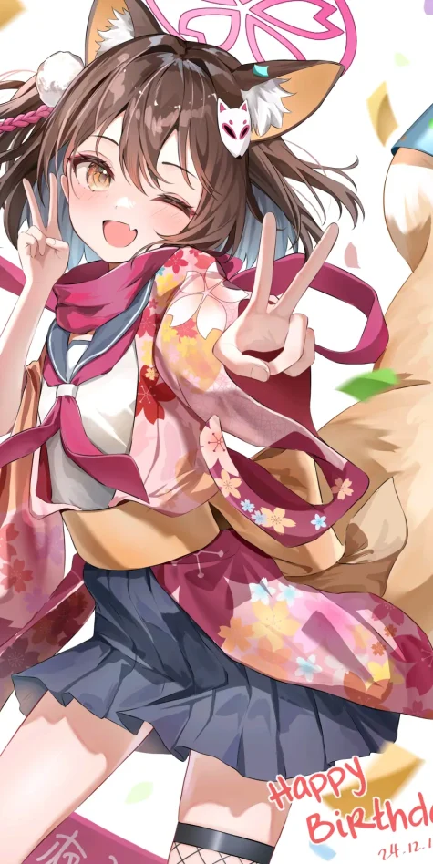 双倍快乐♪ – 双剪刀手插画特辑