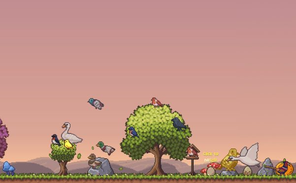 桌面鸟舍:小小鸟陪你摸大鱼/Little Aviary