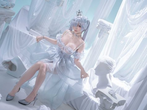 星之迟迟 2025年03月计划D Nikke胜利女神 灰姑娘,光影交织下的赛博童话与未来战姬的视觉诗篇