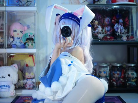 白栎Shirly 碧蓝航线 拉菲2,慵懒少女的午后梦境与蔚蓝誓约写真全记录