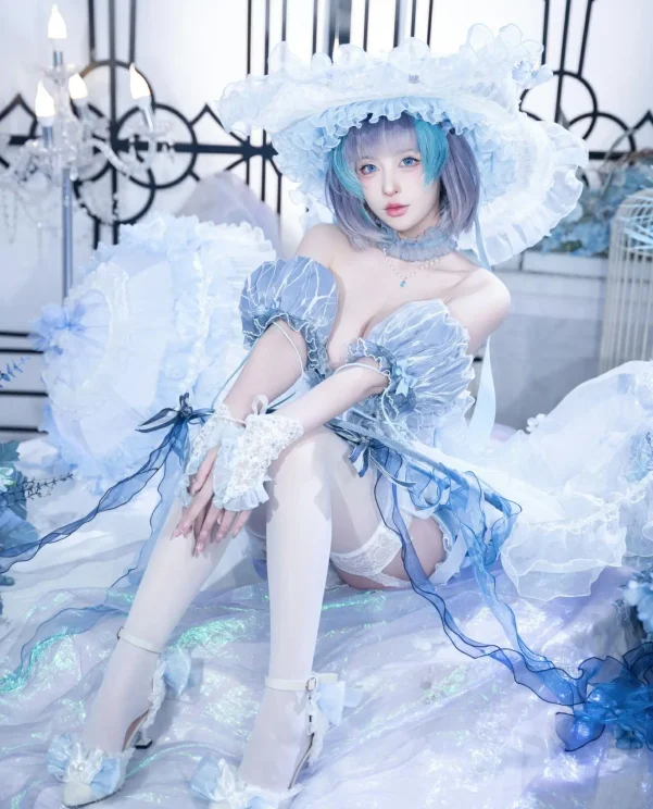 Cosplay|清水由乃 – 碧蓝航线 柴郡废稿礼服