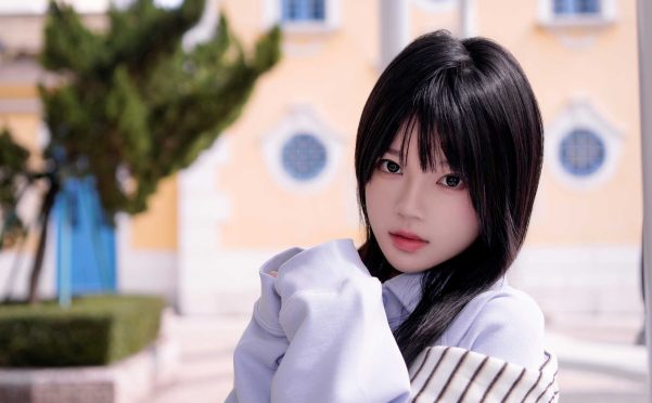 桜桃喵 蓝,光影交织下的蔚蓝梦境与少女心事写真摄影全记录